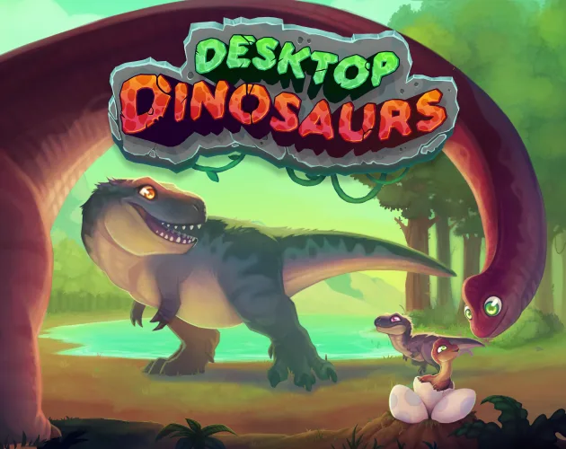 Desktop Dinosaurs  🦕 — official product artwork