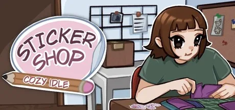 Sticker Shop Cozy Idle — official product artwork